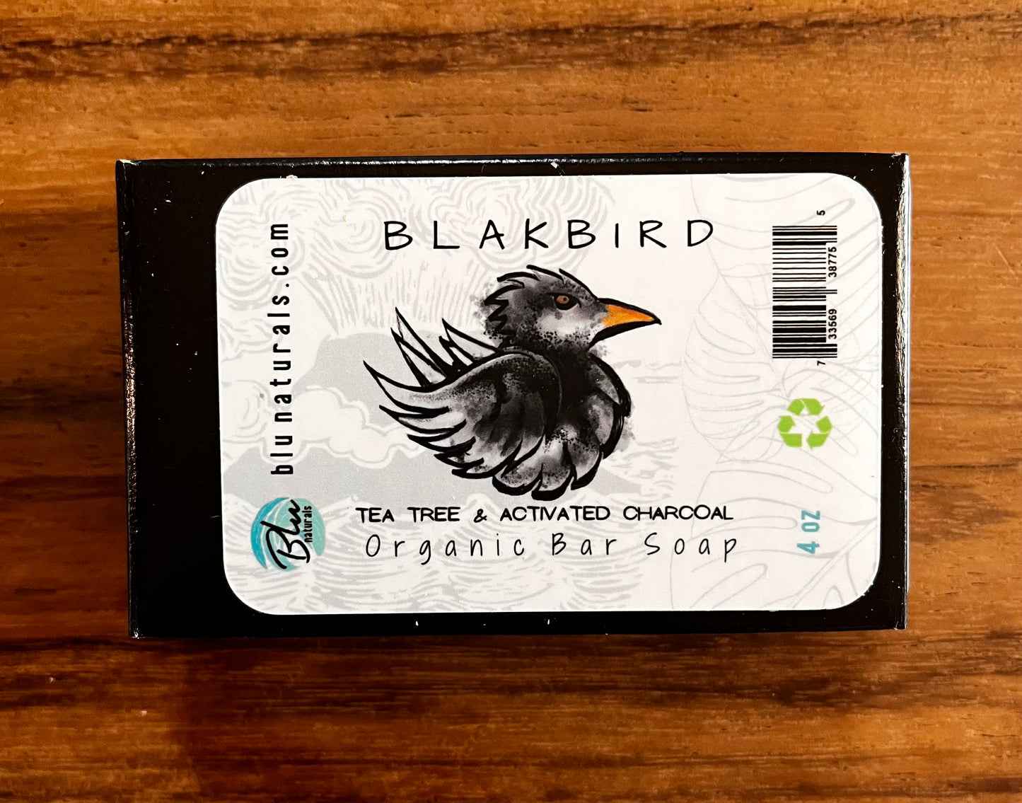 Blakbird Organic Black Tea Tree Bar Soap
